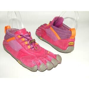 Vibram Five Fingers Women Sneaker Pink Training Fitness Anti-Slip Size 36